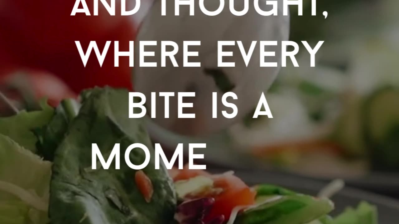 Discover the art of mindful eating at Food and Thought. 🎨✨