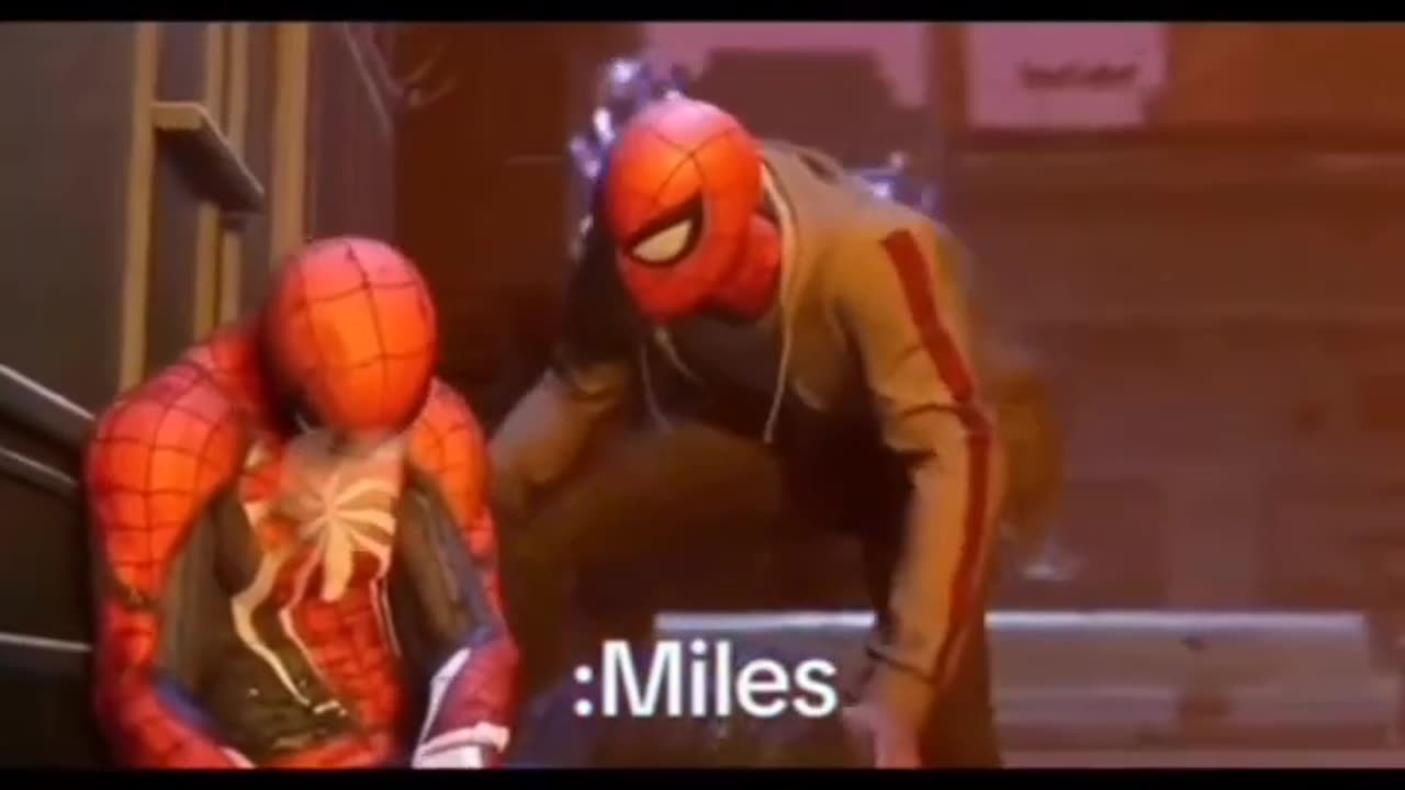 Average spiderman moment