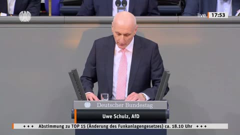 Uwe Schulz Rede vom 14.03.2024 – Änderung des Funkanlagengesetzes