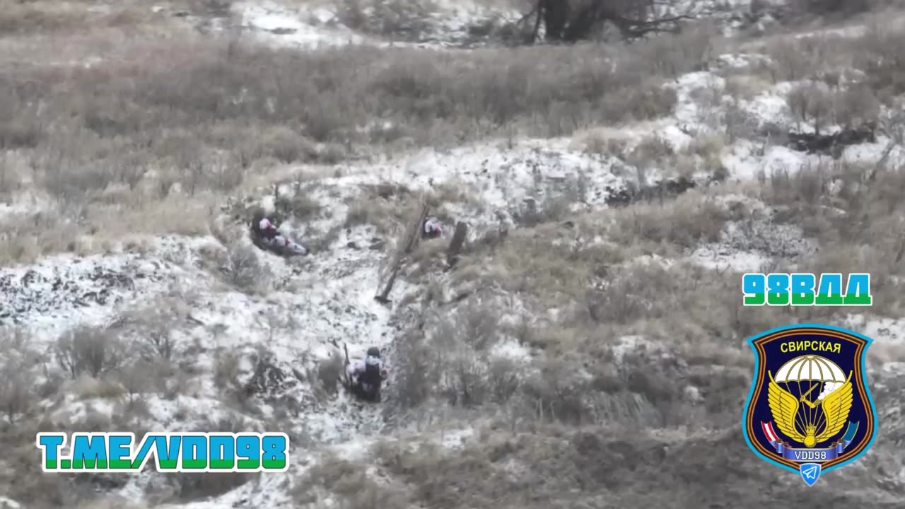 VDV Captured Ukrainian Positions Near Artemovsk