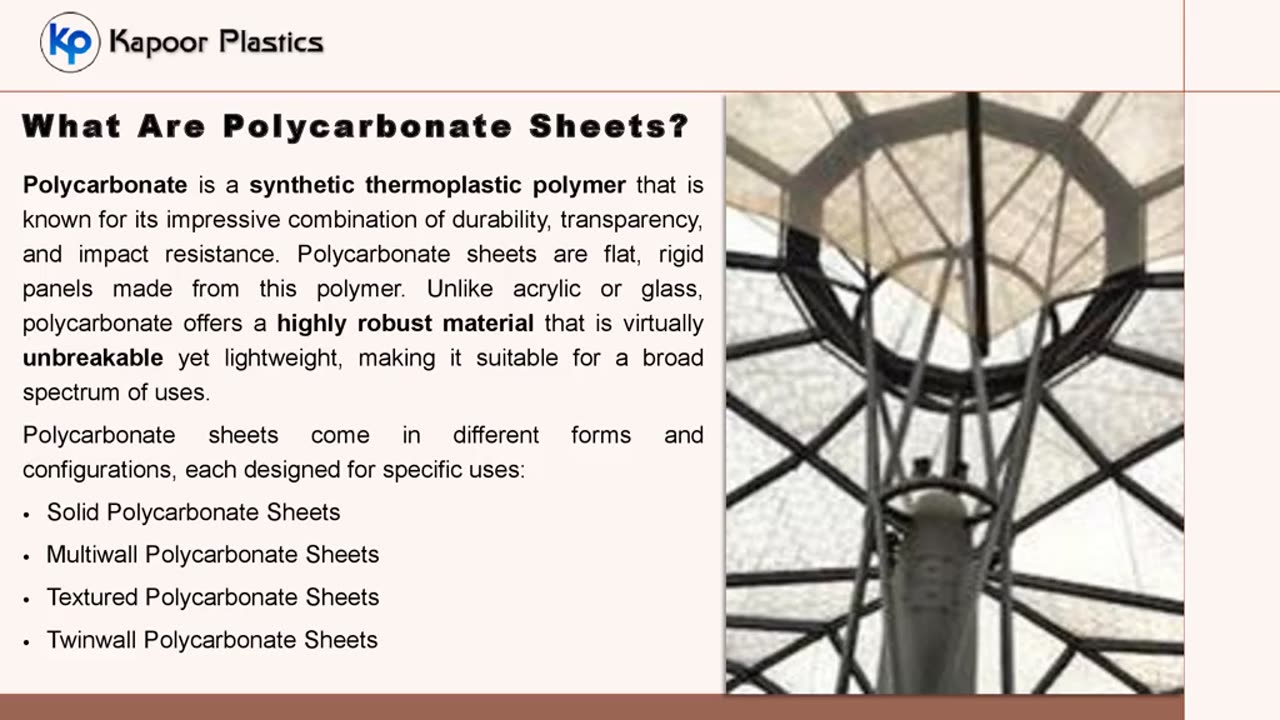 Polycarbonate Sheets: The Smart Choice for Durability, Energy Efficiency, and Aesthetic Appeal