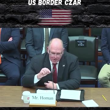 Tom Homan Re-appointed as the US Border Czar