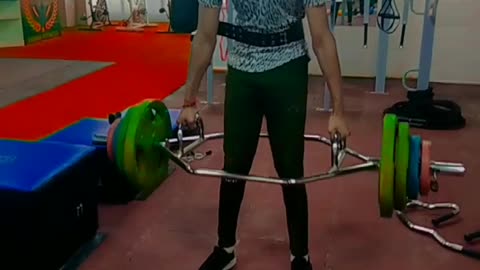 Deadlift 165 kg at the age 16