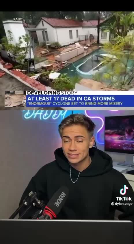 California is drowning.