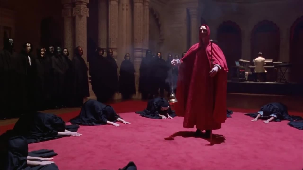 eyes wide shut "ritual" scene, ojos bien cerrados escena "ritual"