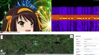 LBA Leeds Bradford UK NDB 08/10/2022 0943 UTC 402kHz