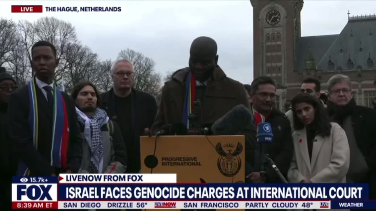 ISRAEL IS FACING CHARGES OF GENOCIDE AT THE INTERNATIONAL COURT