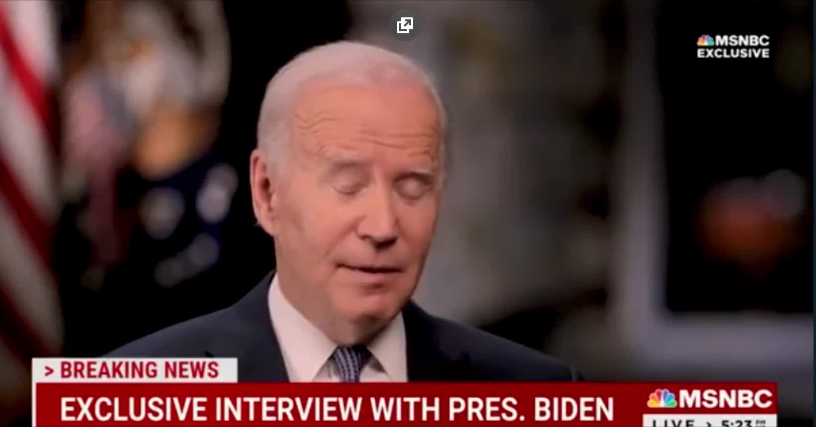 You Make The Call! Did Biden Fall Asleep In This Interview?