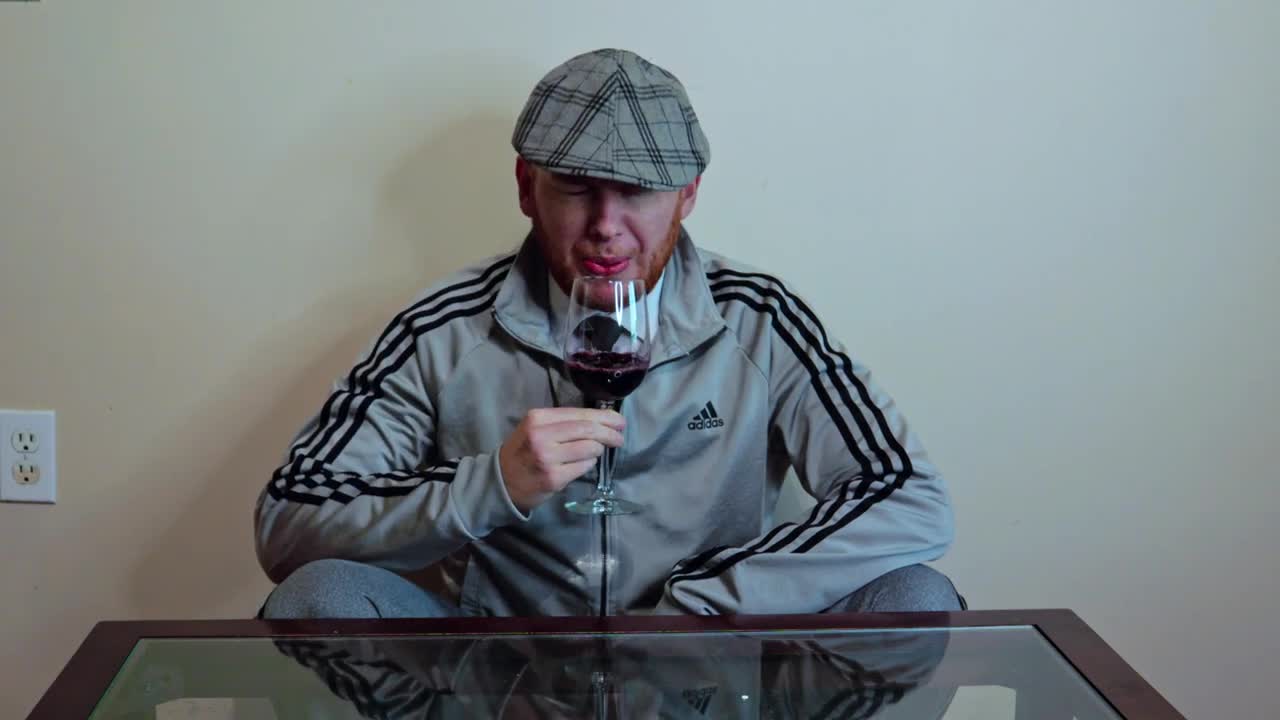 Gopnik Wine Tasting (Гопник пробует вино)