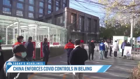 Beijing In Near-Lockdown As China Enforces COVID-19 Controls