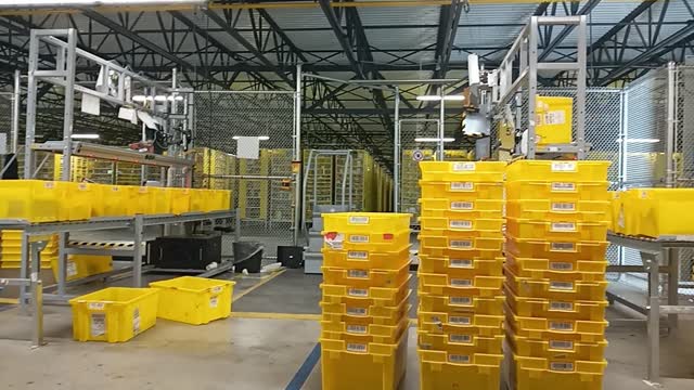 Inside the Akron Amazon Fulfillment Centre