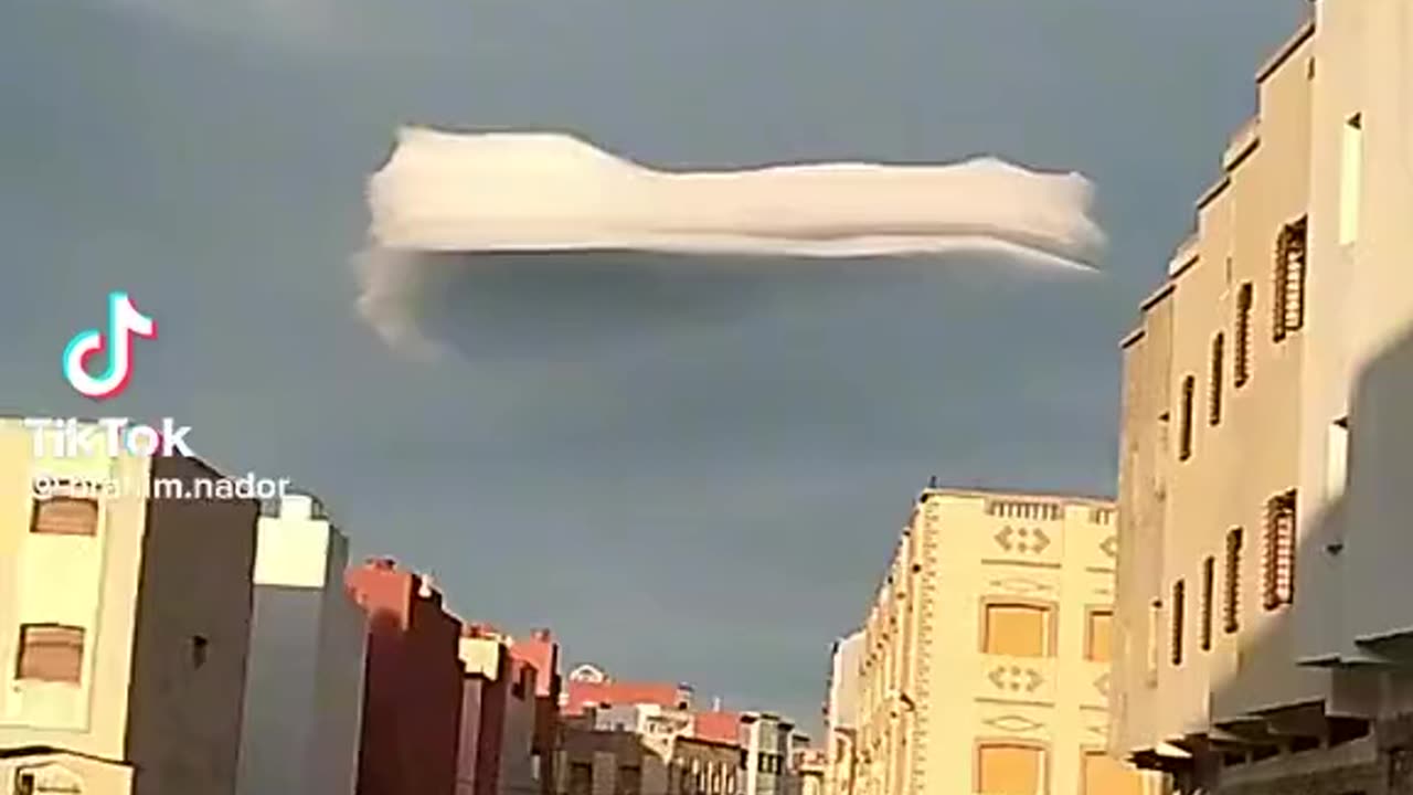 Rare Cloud In Morroco