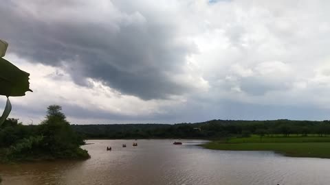 Water boating Sona damdama lake