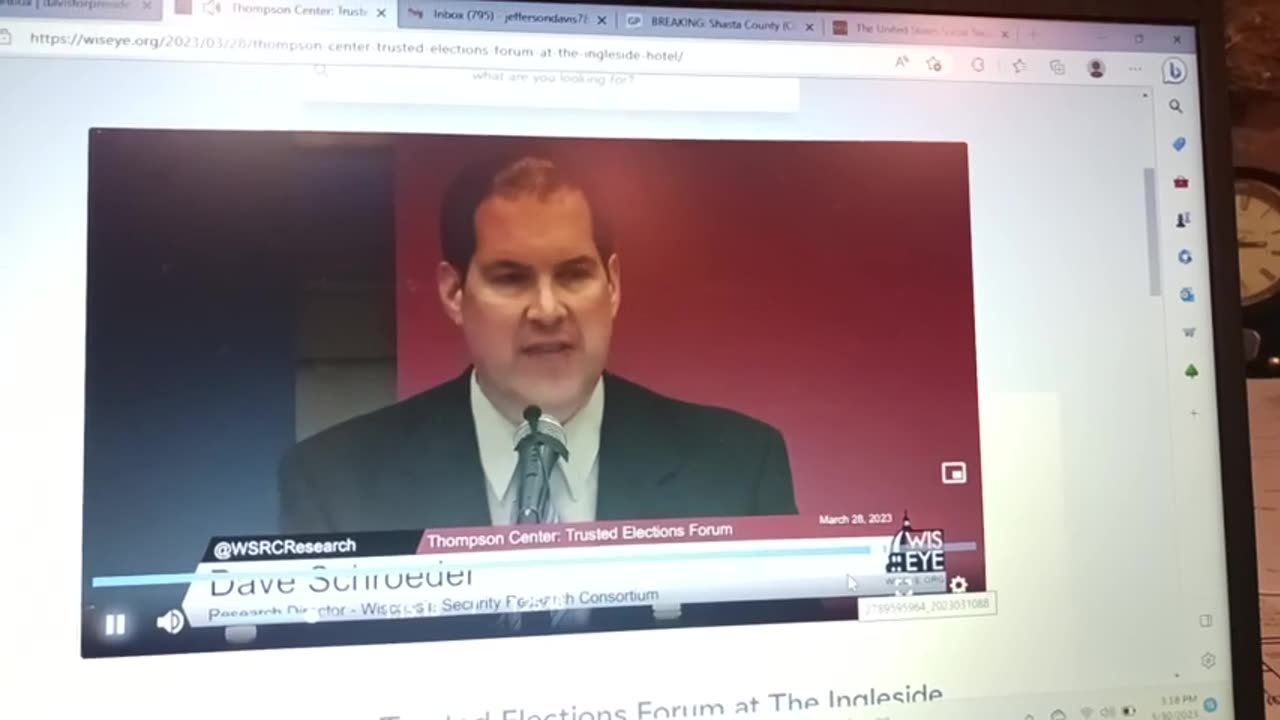 Wisconsin Cyber Security Expert – Admits Wisconsin’s Voting Machines Can Be Hacked