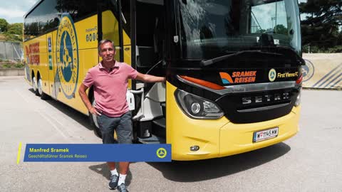 First Vienna FC 1894 - Neuer Mannschaftsbus