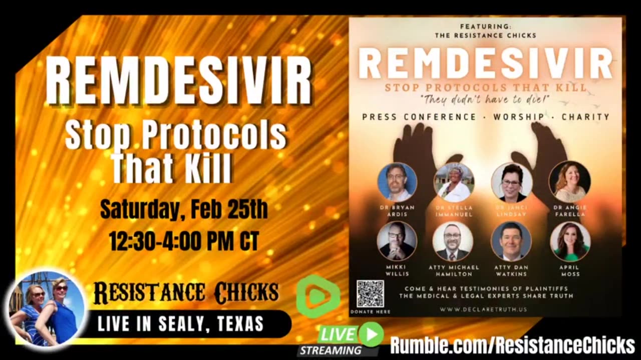 Remdesivir Stop Protocols That Kill- Part 2