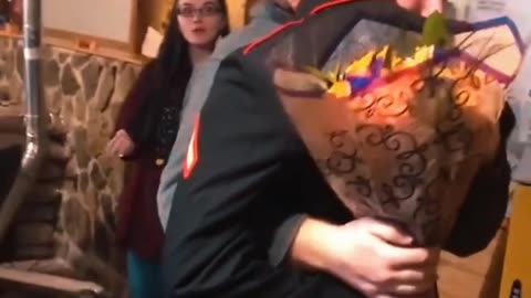 Marine son surprises family for Christmas