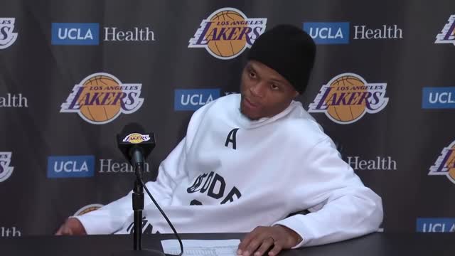 Russell Westbrook Postgame Interview - Pelicans vs Lakers | November 2, 2022