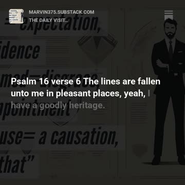 Psalms 16:6