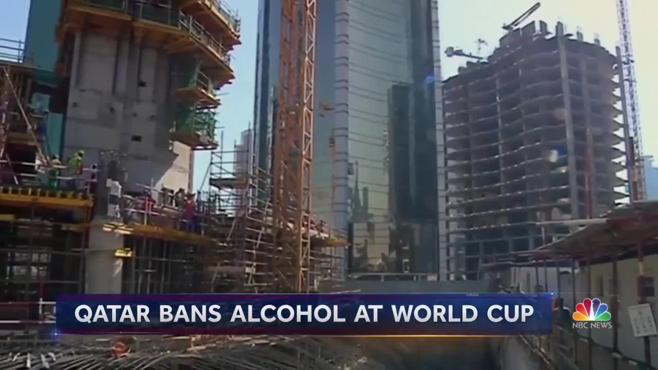 QATAR BANS ALCOHOL AT WORLD CUP