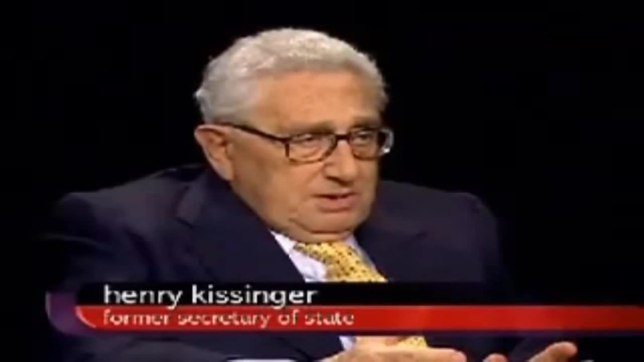 Remember Who Henry Kissinger Actually Was - Not What The Mockingbird Media Will Tell You