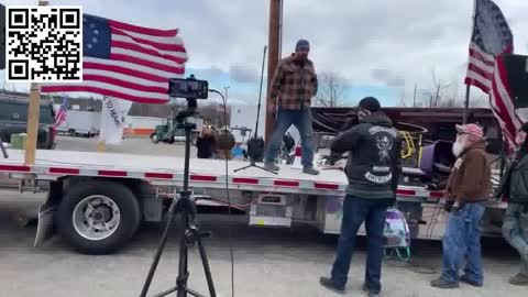 The People's Convoy- Morning divers meeting 3/26/2022