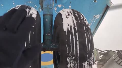 High Fiving a Ukrainian Helicopter