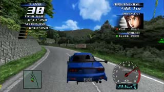 Initial D Arcade Stage 3 - Mazda RX7 Spirit R Legend Of The Street Walkthrough Pt 28(Flycast HD)