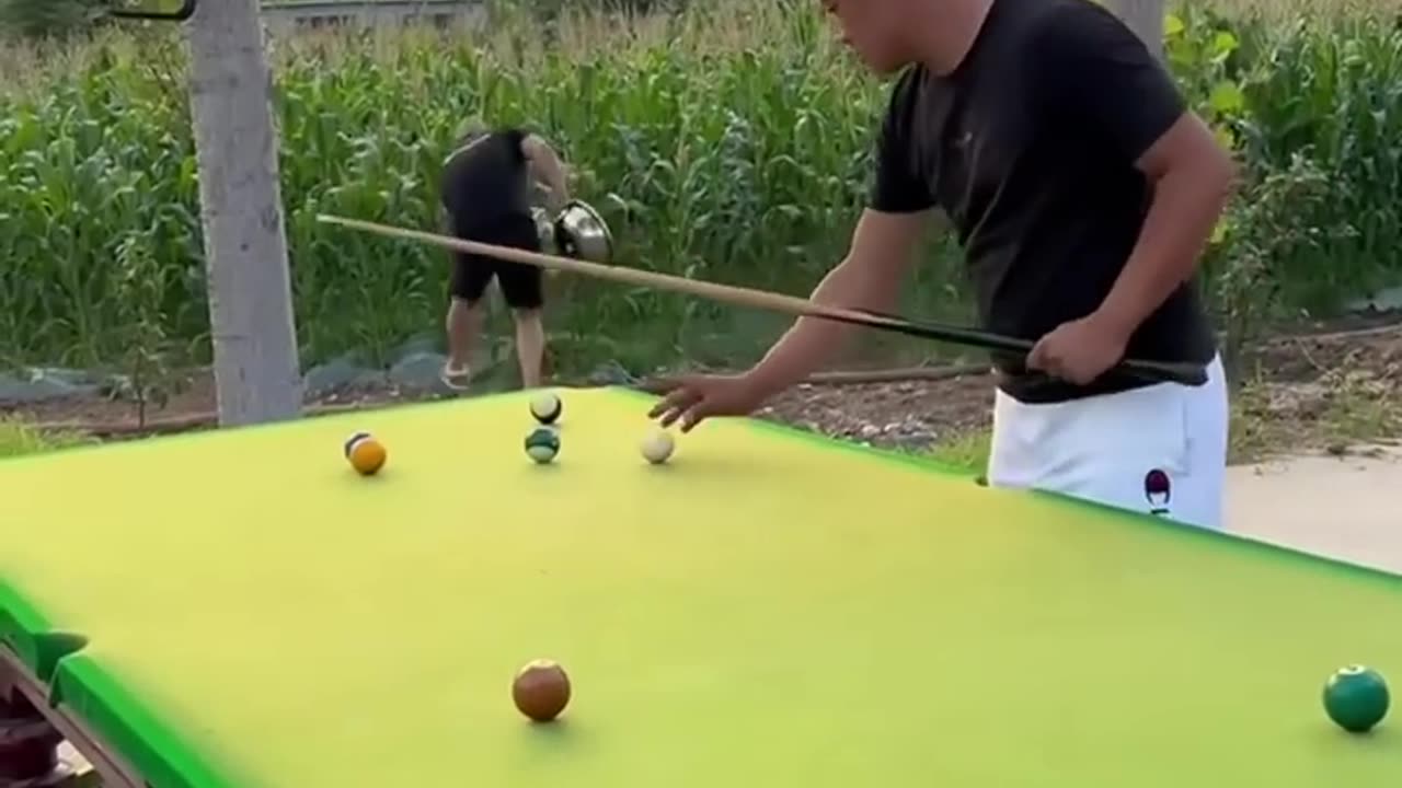 Billiard funny moment#Funny