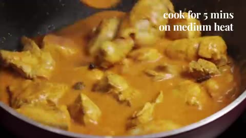 SIMPLE CHICKEN KORMA RECIPE