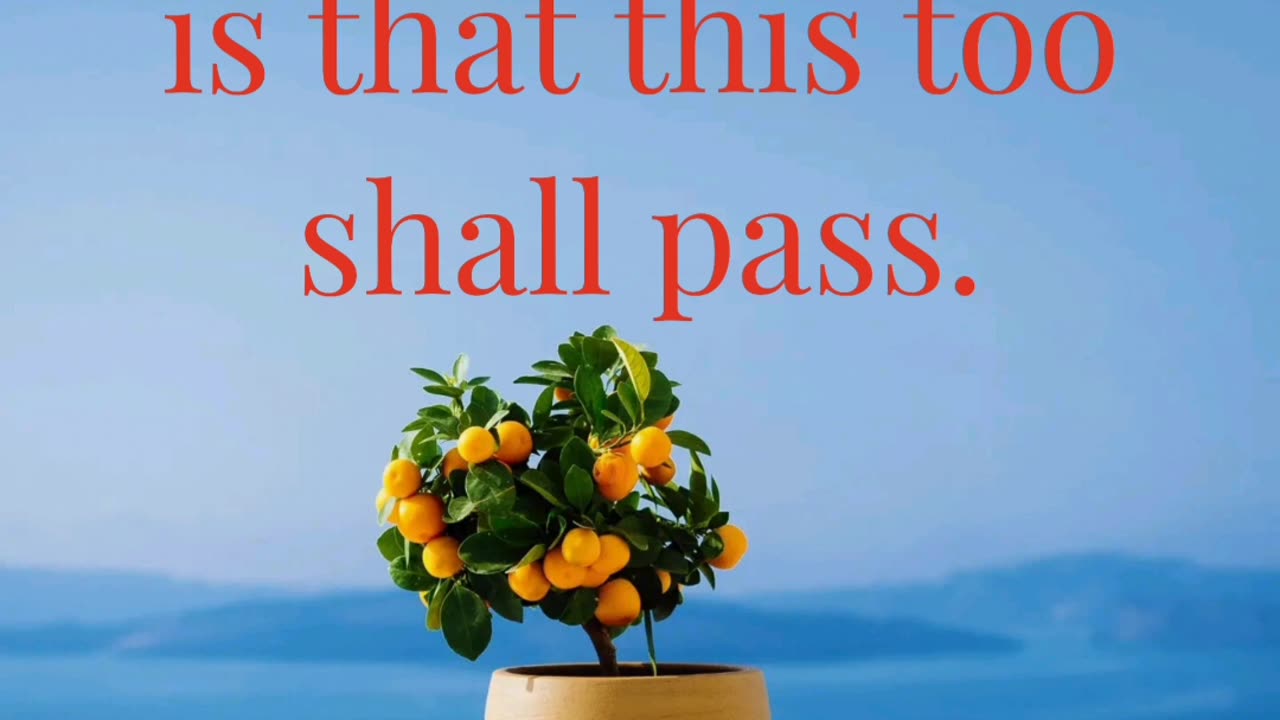 GOOD THING ABOUT BAD TIMES