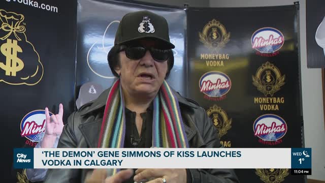 Gene Simmons launches new Calgary vodka