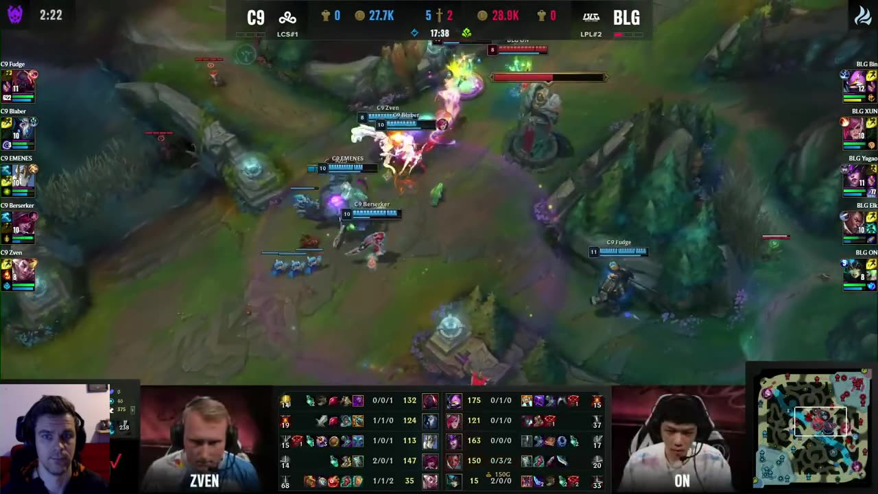 C9 vs BLG Highlights Game 2 Bracket Stage Round 1 MSI 2023 Cloud9 vs Bilibili Gaming by Onivia