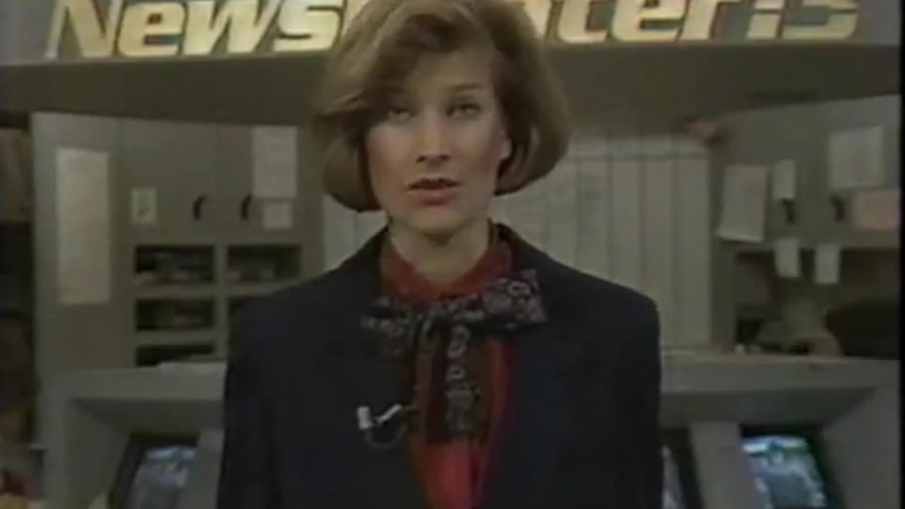 March 1987 - Julie Carey Indianapolis WTHR Morning News Update