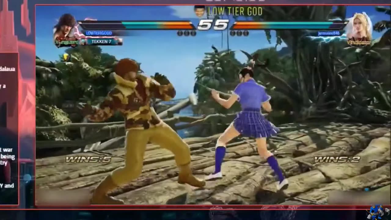 LowTierGod Getting His Chicken Legs Snapped In Tekken [SovietMasterDave Reupload]