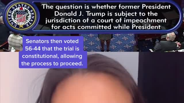 Here's what happened on Day 1 of Trump's 2nd impeachment trial