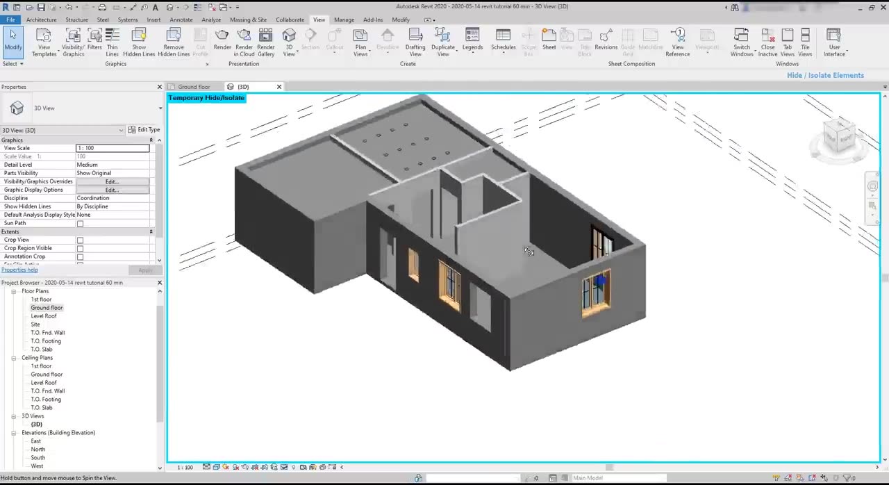 Revit Complete Tutorial For Beginners Vol 1 Revit Architecture