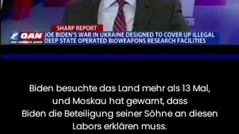 OAN reports on the bio labs in Ukraine