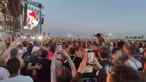 IShowSpeed performing World Cup at Rolling Loud