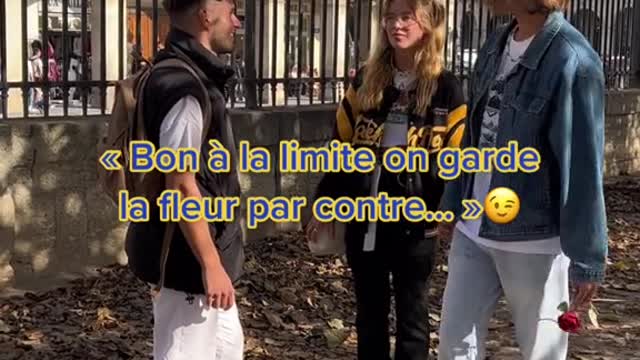 La réaction de son mec à la fin 😳