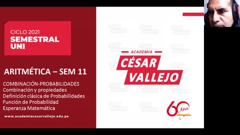 SEMESTRAL VALLEJO 2021 | Semana 11 | RV S1 | Aritmética