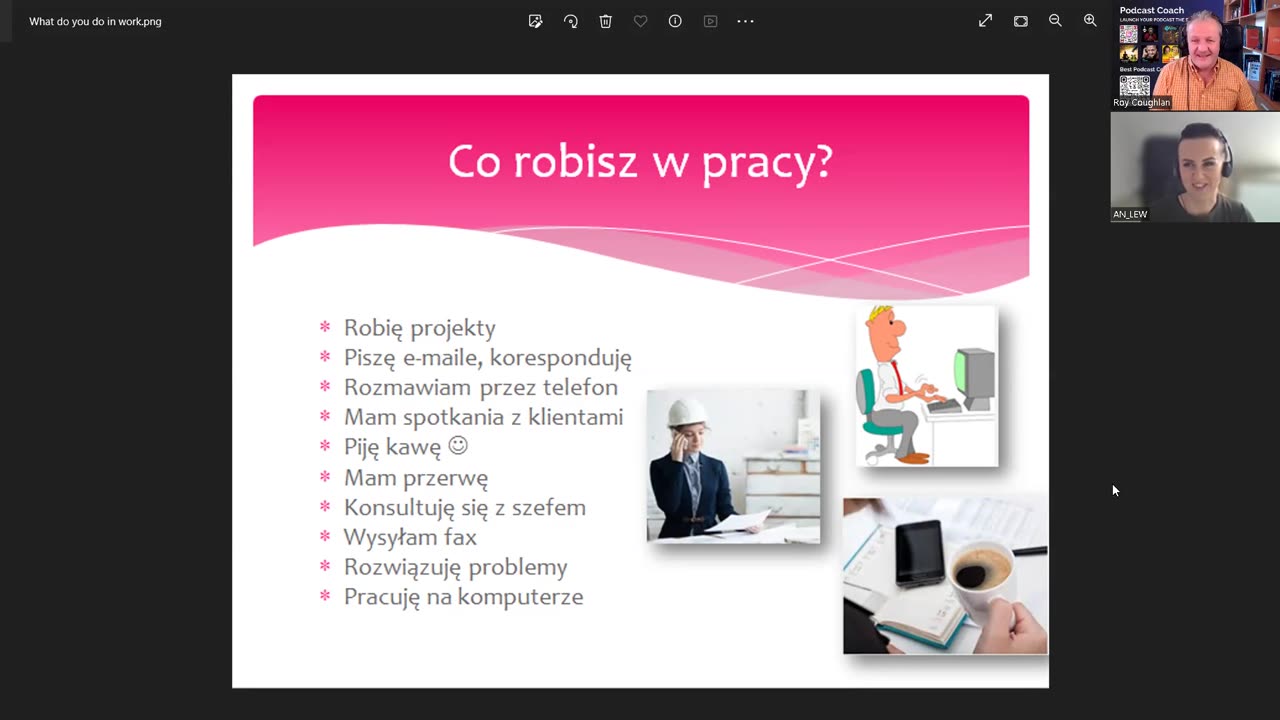 Learn Polish Podcast #405 Co można robić w pracy? - What can you do at work?