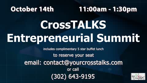 Your Upcoming Entrepreneurial Summit Oct. 2021