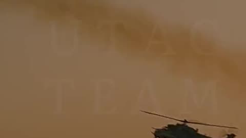 Amazing Footage from Ukrainian Helicopter Pilots