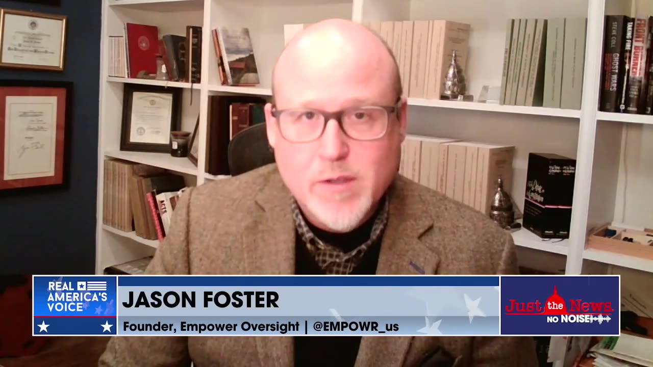 Jason Foster questions DOJ stalling tactics