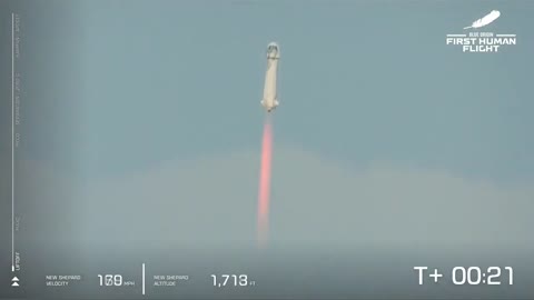 Despegue Blue Origin