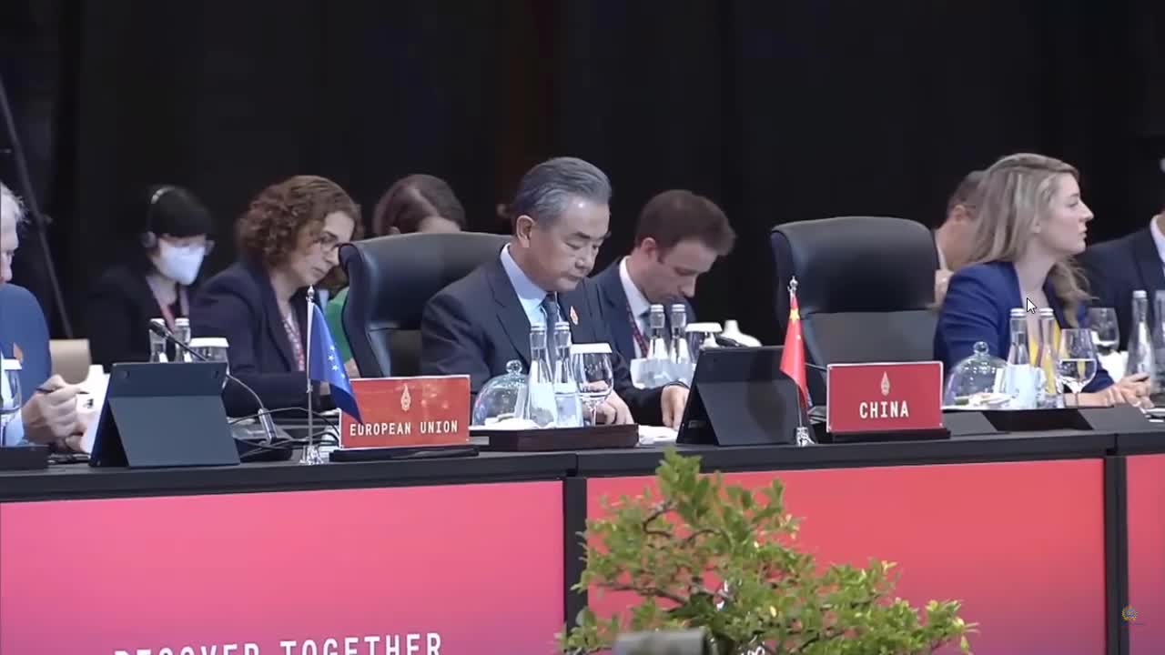 Opening Statement Retno Marsudi G20 Foreign Ministers' Meeting, Bali, 8 July 2022