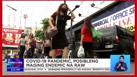 COVID-19 pandemicendemic?Ano ang sinasabi ng mga datos?