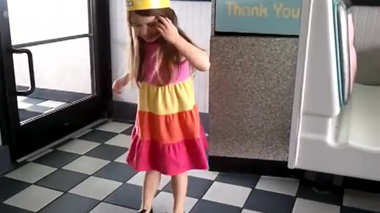 Birthday Tap Shoes at Burger King