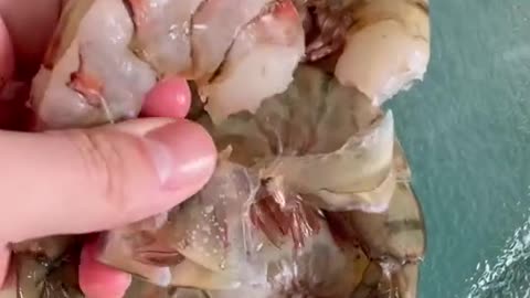 Just a Dad and his shrimp